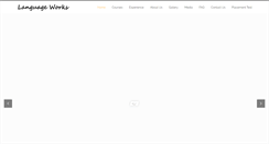 Desktop Screenshot of languageworks.com.sg