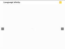 Tablet Screenshot of languageworks.com.sg